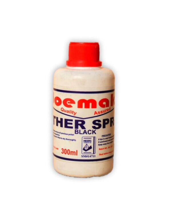 Joemak Leather Spray – Black (300ml, 500ml, 1L, 5L)
